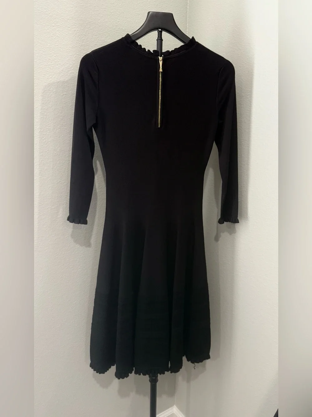 Kate Spade Sweater Knit Pointelle Dress